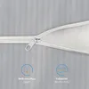 Komfortec Deluxe Bettwäsche 140x200 2 teilig Grau - Produktbild-Vorschau 5