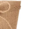 Obal na květináč z pleteniny s jutovou mašlí, Ø 18 x 16 cm Náhled obrázku produktu 3