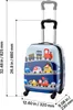 Set di valigie per bambini SucceBuy, 5 pezzi, 457,2 mm, Anteprima dell’immagine prodotto 8