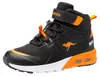 KangaROOS Jungen Kx-hydro Sneaker, Jet Black Neon Orange, Produktbild-Vorschau 1