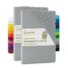 Lavea® 2er Pack Jersey Spannbettlaken 120x200cm, 100% Produktbild-Vorschau 1