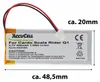 Bateria odpowiednia dla Cardo Rider Q1, Scala Rider Q1, Q3, Podgląd zdjęcia produktu 12