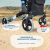 Mobiclinic, rolátor, pomôcka pri chôdzi, ručné brzdy, Náhľad obrázku produktu 5