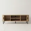 Meuble TV SCAVA, cannelé, 140 x 40 x 46 cm Voir les images du produit 7
