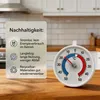3 Stück Kühlschrankthermometer Set großes Display Ø 7cm + - Produktbild-Vorschau 4