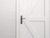 Nickel Antik Türbeschlag LOTTA WC-Langschildgarnitur für Produktbild-Vorschau 3
