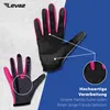 MTB Handschuhe Gel Mountainbike Fahrrad BMX Sommer Produktbild-Vorschau 4