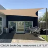 Duhome markíza vodotesná 3x4m, ochrana proti slnku, odolná Náhľad obrázku produktu 5