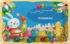 vianmo Blechschild 12x18 cm Ostergrüße RODGAU Ostern Gruß Produktbild-Vorschau 1