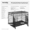 tectake® Hundekäfig-Gitterbox Luna klappbar, mit 2 Produktbild-Vorschau 5