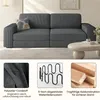 Yaheetech 3-Sitzer Sofa aus Cordstoff, 212 cm breit, Produktbild-Vorschau 7