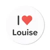MuchoWow® Mauspad Mousepad Ich liebe - Louise - Mädchen Produktbild-Vorschau 1
