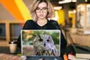 MuchoWow® Laptop Aufkleber Sticker Cover Braune Eule auf Produktbild-Vorschau 5