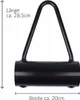 Diabolo-Tuch Luftakrobatik 6 m Blau, Montage-Material & 100 Produktbild-Vorschau 5