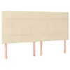The Living Store Boxspringbett mit Matratze Creme 180x200 Produktbild-Vorschau 6