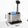 Vileda Spülbeckenorganizer mit Schwamhalter Edelstahl Produktbild-Vorschau 2