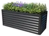 PRIMEYARD Carré potager surélevé LUCA, acier, anthracite Voir les images du produit 1