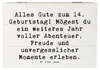 Mr. & Mrs. Panda Truhe Spruch 14. Geburtstag 22 x 15 cm - Produktbild-Vorschau 1