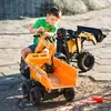 Tracteur FALK Case IH avec pelle rétro, orange, avec Voir les images du produit 5