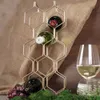 Elegantný stojan na víno v zlate na 8 fliaš Náhľad obrázku produktu 8