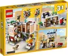 LEGO 31131 Creator Nudelladen, Fahrradladen und Spielhalle, Produktbild-Vorschau 15