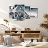 Bild auf Leinwand - Leinwandbild - 4 Teile - Dunkel Himmel Produktbild-Vorschau 7