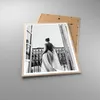 Gerahmtes Poster - Rahmen in heller Eiche - Sinnlich Frau Produktbild-Vorschau 3