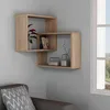 Skye Decor, Ring- Ring CTN, Sonomo, Wandregale, 68x68x60 Produktbild-Vorschau 1