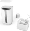 A white humidifier and its components are laid out on a white background. Náhled obrázku produktu