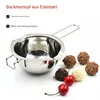 Wasserbad Schüssel Schmelztopf Schmelzschale mit Spatel Produktbild-Vorschau 2