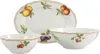 A set of three porcelain serving dishes decorated with fruit motifs. Náhľad obrázku produktu