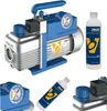 Pompa próżniowa 100 l/min dwustopniowa z zaworem i Podgląd zdjęcia produktu 1