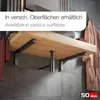 SOTECH Wandkonsole L-Winkel WK450 450 x 150 x 30 mm schwarz Produktbild-Vorschau 5