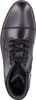A top-down view of a black leather boot. Produktbild-Vorschau