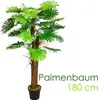 Palmizio Palma Pianta Albero Artificiale Valse Plastica Anteprima dell’immagine prodotto 1