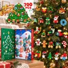 24 Tage Mini Christmas Brick Ornament Adventskalender Produktbild-Vorschau 1