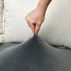 Sofa Sitzkissenbezug, Stretch Samt Sofabezug, Elastische Produktbild-Vorschau 3