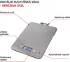 Digitální kuchyňská váha EV023, stříbrná Náhľad obrázku produktu