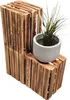 Obstkiste 40 x 30 x 25 cm  3er SET Geflammt Produktbild-Vorschau 8