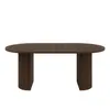 Esstisch OVARO ausziehbar Eiche Dunin 100-144-188x100x75 cm Produktbild-Vorschau 3