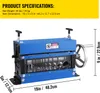 SucceBuy Manual Wire Cable Stripper Maschine 1-40 mm Kupfer Produktbild-Vorschau 7