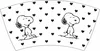 The Peanuts Tasse Snoopy - Herzen Tasse Kaffeetasse Produktbild-Vorschau 2