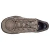 Top-down view of a single brown hiking shoe. Anteprima dell’immagine prodotto