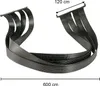 Riscaldamento solare per piscine OK-Living  Nero 600 x 120 Anteprima dell’immagine prodotto 4