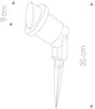 LED závěsné svítidlo Nowodvorski BUSH grafit, hliník 3401 Náhled obrázku produktu 3