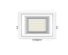 THEBEN LED-Strahler 50W theLeda 5000K 3600lm ws Produktbild-Vorschau 1