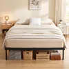HOMCOM Bettgestell 140x200cm Metallbett 35,5cm Hohe Produktbild-Vorschau 8