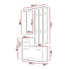 MIRJAN24 Garderobe-Set Kolom, Wandgarderobe mit 6 Produktbild-Vorschau 10