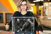 MuchoWow® Laptop Aufkleber Sticker Cover Marmor - Schwarz - Produktbild-Vorschau 5