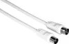 Cordon d'antenne, fiche coax. mâle - fiche coax. fem., 3 m, Voir les images du produit 1